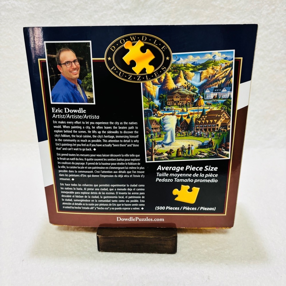 Dowdle Yellowstone National Park 500 Piece Jigsaw Puzzle Eric Dowdle Art 888584 - Picture 7 of 13